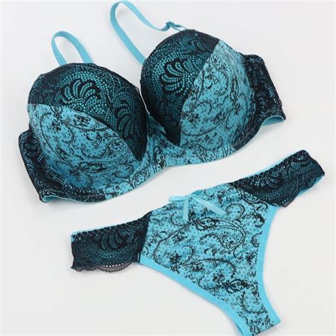 Cxzd Sexy Spitze Push Up Bh Set Dessous Frauen Unterwäsche Setzt