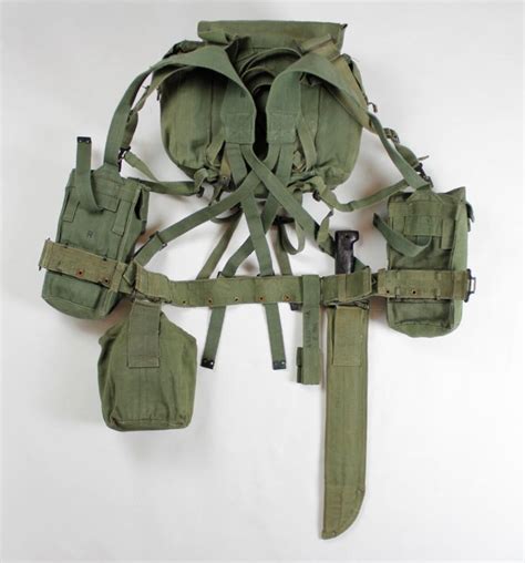 Cs Militaria Ww British Pattern Jungle Green Webbing Equipment Set