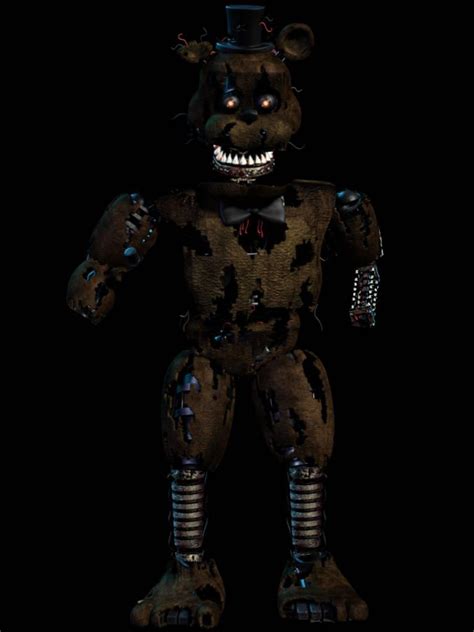 Integred Nightmare Freddy By Elalacendefnaf27 On Deviantart