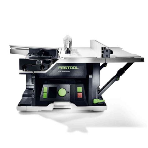 Akumuliatorinis stalinis diskinis pjūklas FESTOOL CSC SYS 50 EBI Plus