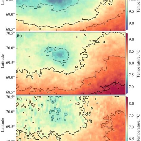 Average Monthly Sst Maps September November For The Period 1999 2019 Download Scientific