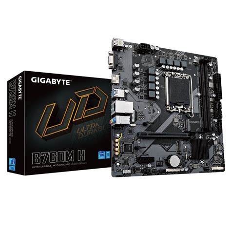 B760M H (rev. 1.0) Specification | Motherboard - GIGABYTE Global