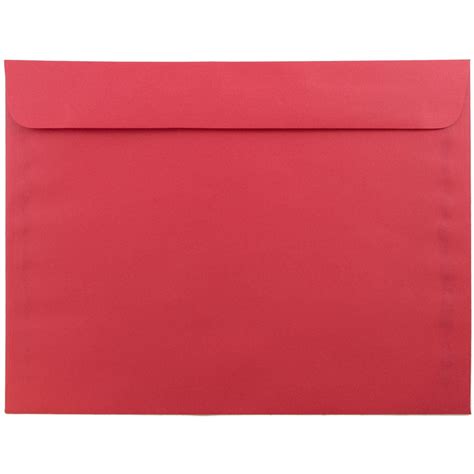 JAM 9 x 12 Booklet Envelopes, Red, 100/Pack - Walmart.com - Walmart.com