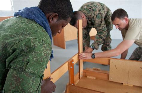 Belize Defence Force And U S Military Members Assemble Picryl Public