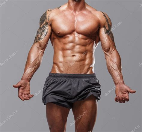 Muscular Mans Body Stock Photo By Fxquadro 69751601