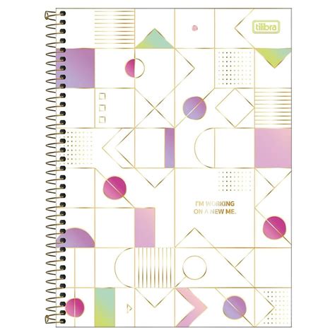 Caderno Espiral Universit Rio Tilibra Mat Ria Folhas Midtown Sortido