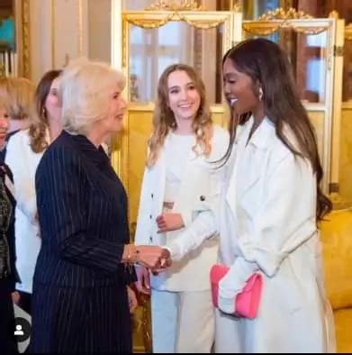 PHOTOS Tiwa Savage Visits Buckingham Palace Meets Queen Consort Camilla