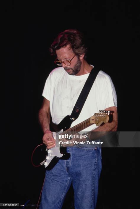 Eric Clapton On Stage In Los Angeles California United States