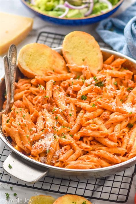 Penne Alla Vodka Recipe Simple Joy