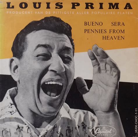 Louis Prima Buona Sera Pennies From Heaven Vinyl Discogs