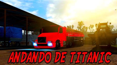 ROLÉ DE TITANIC CABELO BATATEIRO CARREGADO DE BATATA ETS 2 PC