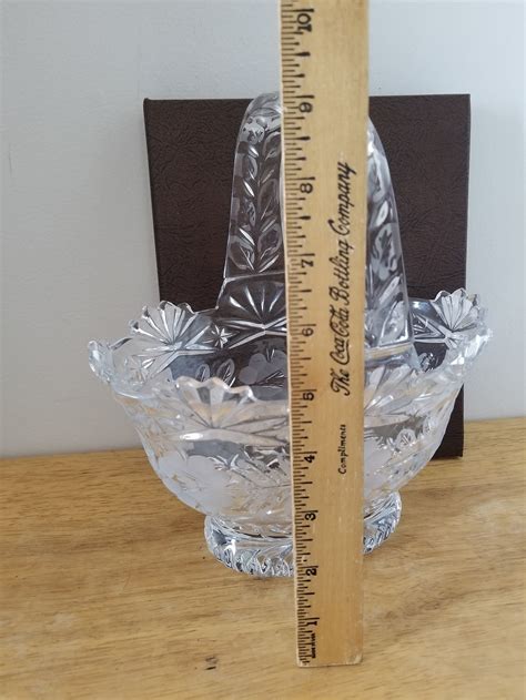 antique cut glass bowl 9