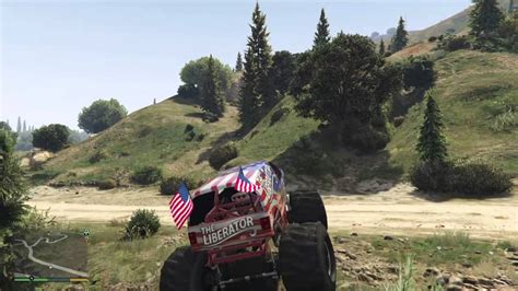gta  ps liberator monster trunk story mode location youtube