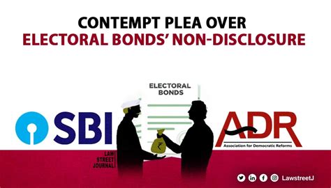 Electoral Bonds Case Sbis Non Disclosure Of Details By March Contempt