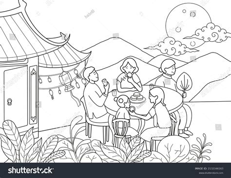 2,251 Mid Autumn Festival Kid Images, Stock Photos & Vectors | Shutterstock