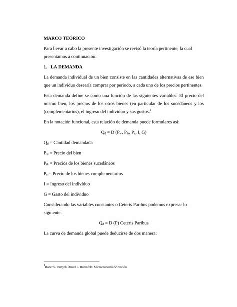 PDF MARCO TEÓRICO 1 LA DEMANDA DOKUMEN TIPS