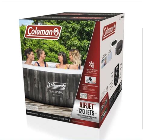 Coleman Saluspa Airjet Bahamas Inflatable Hot Tub For Sale From United