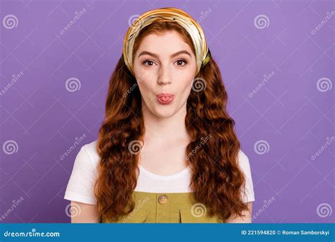 Photo Of Cheerful Fooling Happy Young Woman Stick Out Tongue Grimace