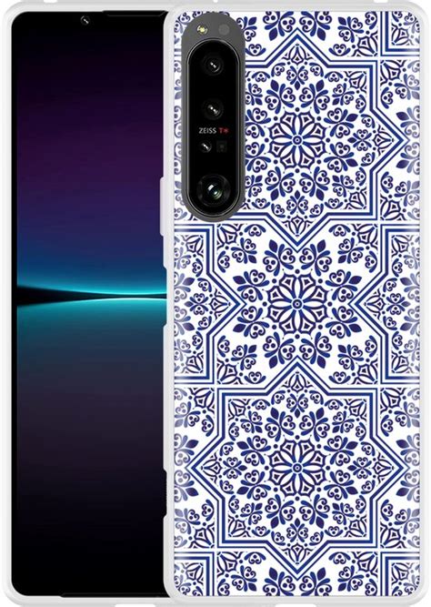 Sony Xperia 1IV Hoesje Delfts Blauw II Designed By Cazy Bol