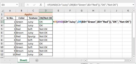 If With And And Or Function In Excel