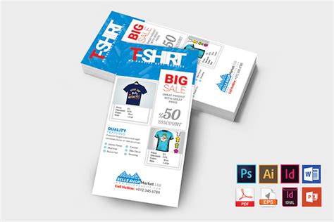 T Shirt Promotional Flyer Vol 01 Creative Flyer Templates Creative