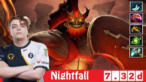 DOTA 2 Nightfall The MARS OFFLANE 7 32d YouTube