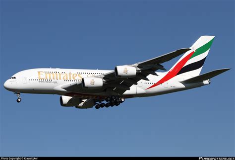 A6 EDX Emirates Airbus A380 861 Photo By Klaus Ecker ID 385787