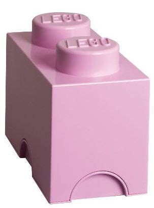 LEGO Rangements 40021738 Pas Cher Brique De Rangement Rose Clair 2 Plots