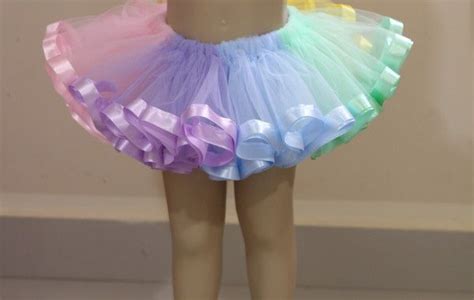 Saia Tutu Arco Ris No Elo Munam Abb Girl Tutu Skirt Tutu