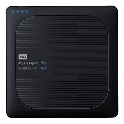 Wd My Passport Disque Dur Externe Portable 3 To Wifi Usb 3 0