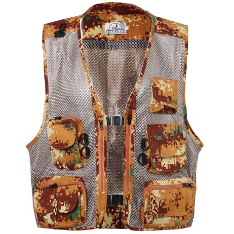 Waterproof New Fishing Vest Outdoor Hiking Hunting Multi Pocket Vest