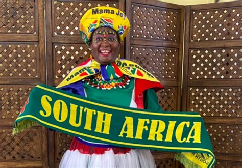 Superfan Mama Joy attributes Springboks' loss to her absence