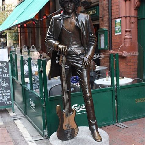 Phil Lynott Statue Dublin Ireland Atlas Obscura