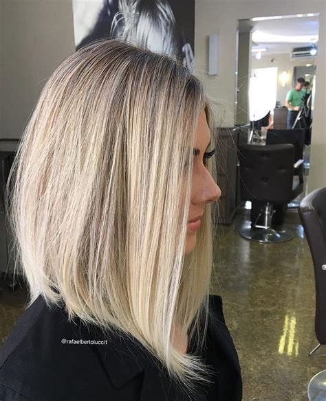 Long Bob Frisuren Feines Haar