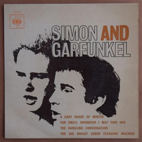 Simon And Garfunkel A Hazy Shade Of Winter Goto The Longside Journey