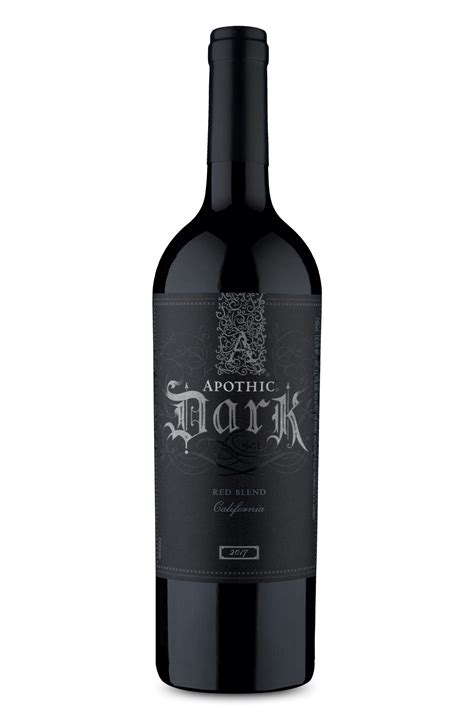 Apothic Dark Red Blend 2017 Wine Wine