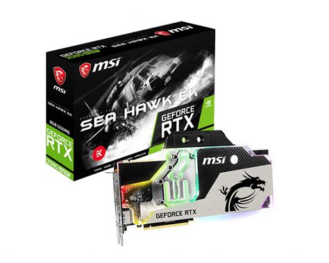 Msi Geforce Rtx 2080 Super Sea Hawk Ek X 8gb Graphics Card Novatech