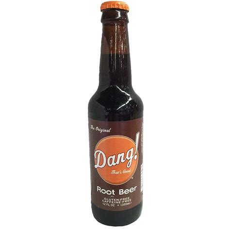 Dang Root Beer 12 Oz Bottle Blue Dog Beverage