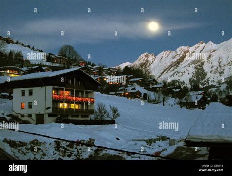 City Views - La Clusaz Stock Photo - Alamy