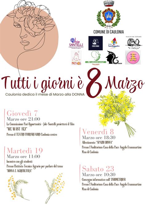 Caulonia Rc Gli Eventi Di Marzo Promovideo Tv News