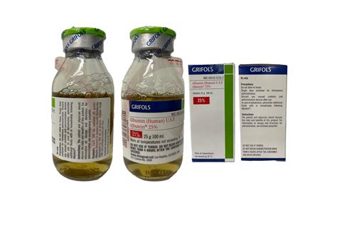 Albumin Human Injection Single Dose Vial Ml Professional