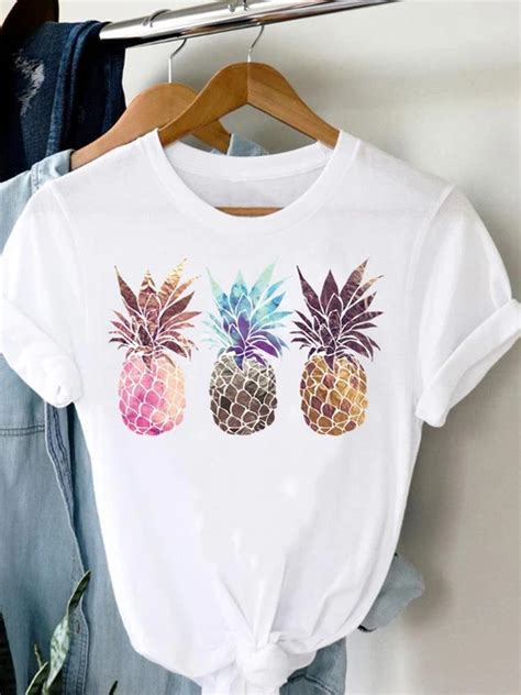 Pineapple Print Clothing