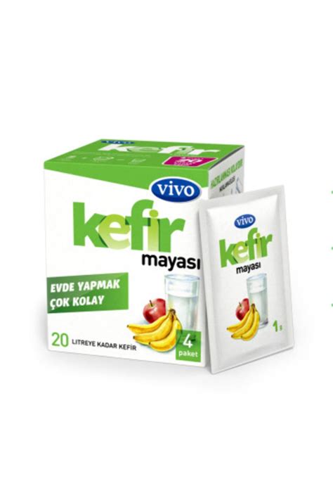 vivo Kefir Mayası 4 gr Fiyatı Yorumları Trendyol