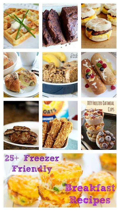 Freezer Friendly Breakfast Recipes