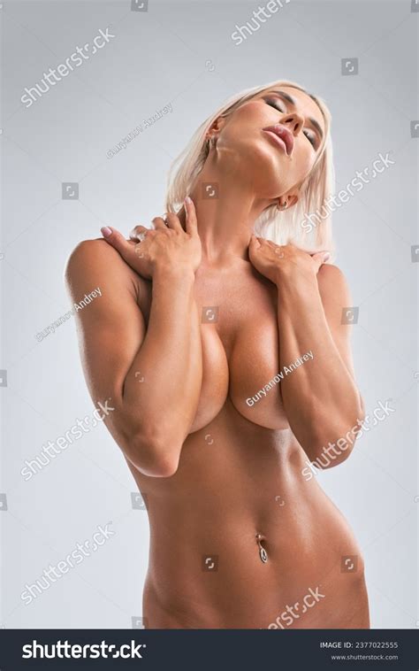 Sensual Naked Woman Closed Eyes Studio Stock Photo Shutterstock