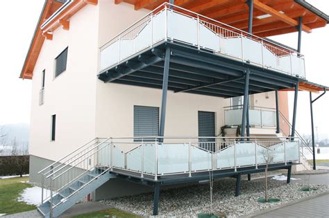 Balkon Terrassenzubauten Aus Metall Svoboda Metalltechnik