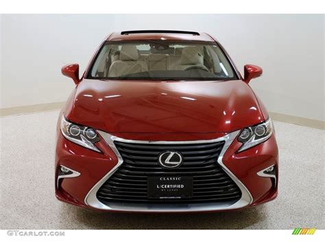 2017 Matador Red Mica Lexus ES 350 130841621 Photo 2 GTCarLot