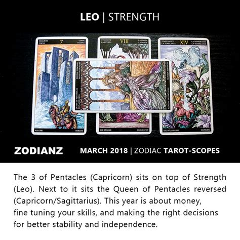 March Zodiac Tarot Scopes By Joan Zodianz