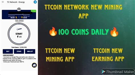 Grand News TTCoin Network New Mining App 2023 Earn 100 TTCoin