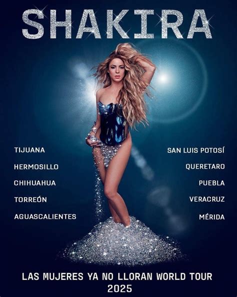 No lo puedo creer Shakira dará concierto en SLP CultivArte MX